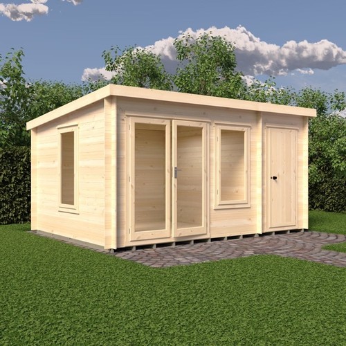 Garden log cabin - garden, office