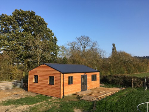 Timber framed cabin 2 - timber, .