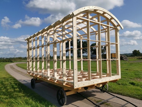Shepherds hut glamping - glamping, pod
