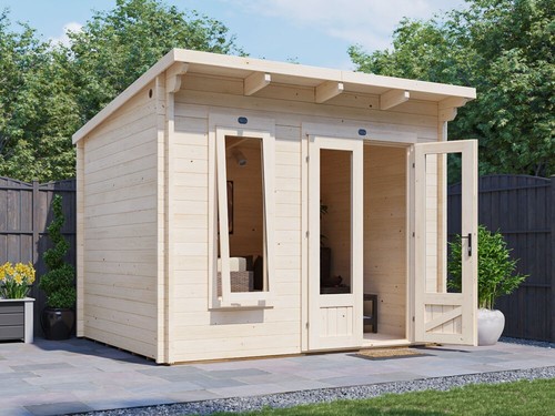 Log cabin office kit - log,