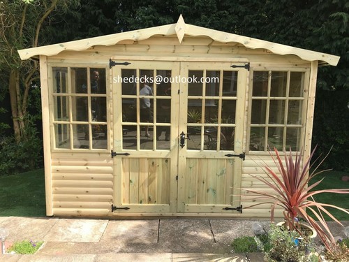 Georgian summerhouse shed 20mm - summerhouse,