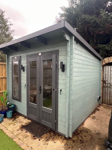 Dunster house log cabin - dunster,