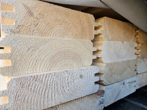 Quality redwood double - double, t&g