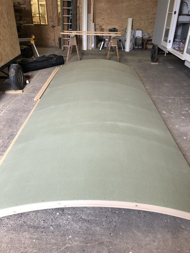 Shepherds hut roof structure - shepherds,