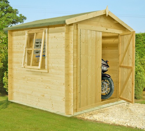 9x9 garden log cabin - 9x9,