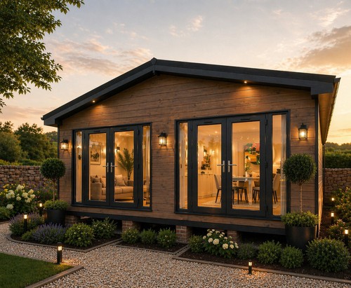 Timber frame lodge log - timber,