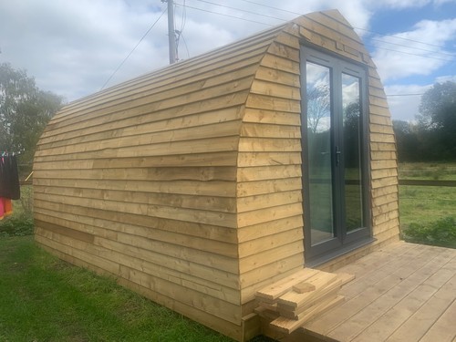 Nearly finished timber - , garden